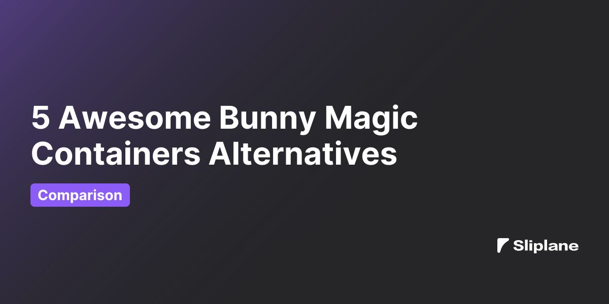 5 Großartige Bunny Magic Containers Alternativen